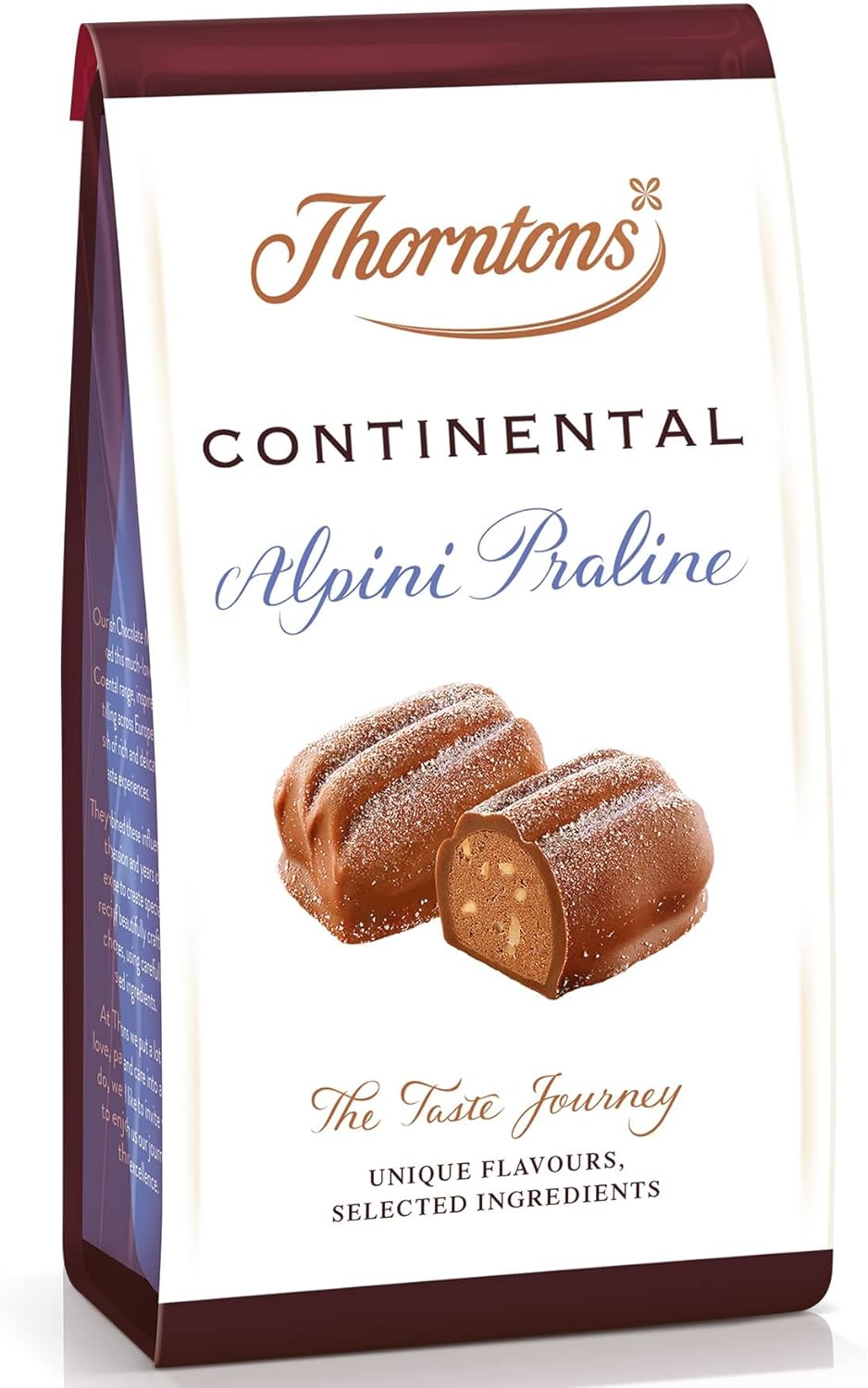 Thorntons Continental Alpini Praline Milk Chocolate Bag 110g - Chocolate Gifts Heaven
