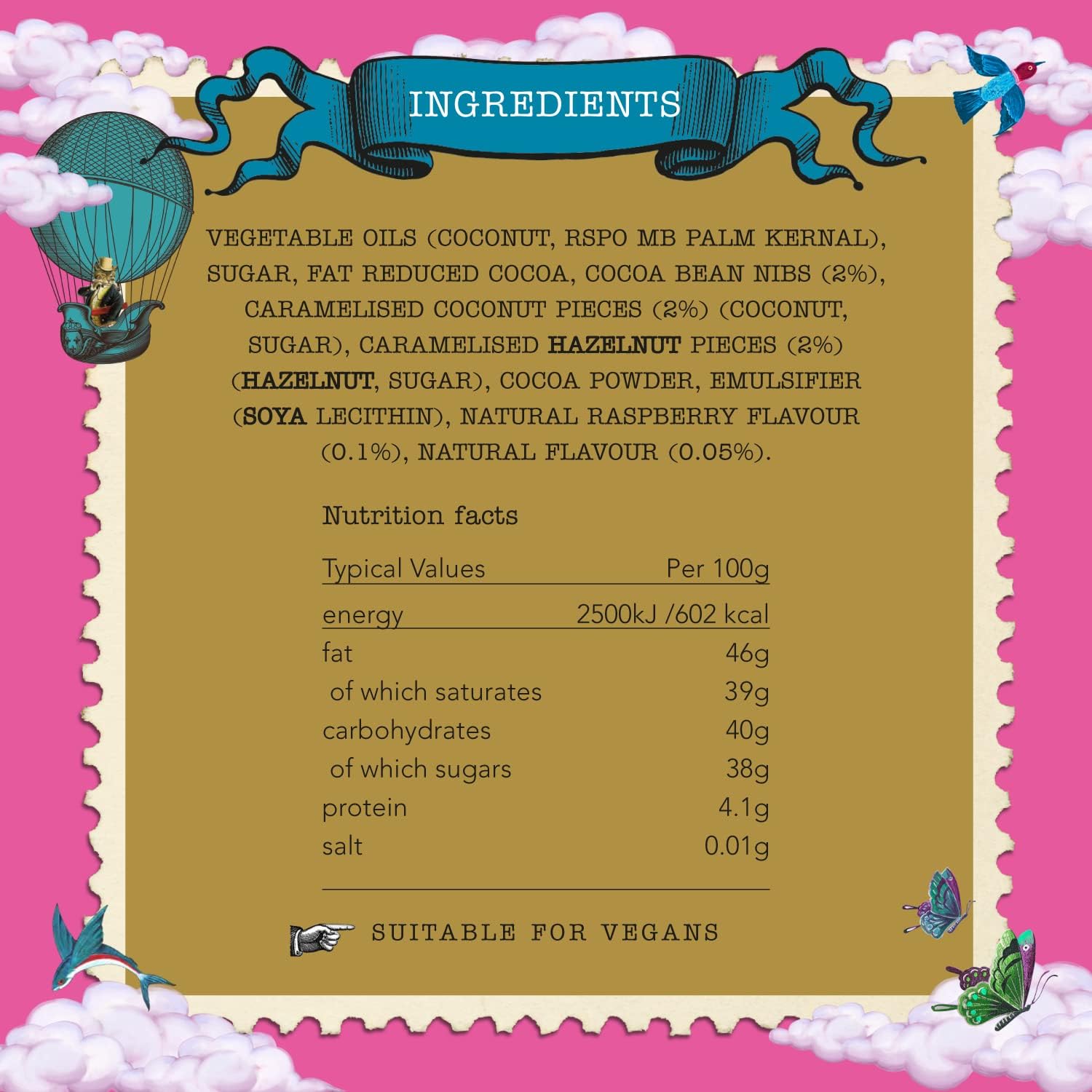 Monty Bojangles Vegan Tower | 3 Gift Boxes - Chocolate Gifts Heaven