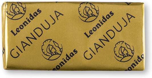 Leonidas Gianduja 24 x Pure hazelnut praline chocolates wrapped in gold foil 280g