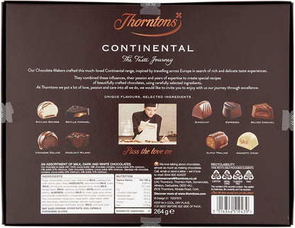 Thorntons Chocolate Continental Set - Chocolate Gifts Heaven