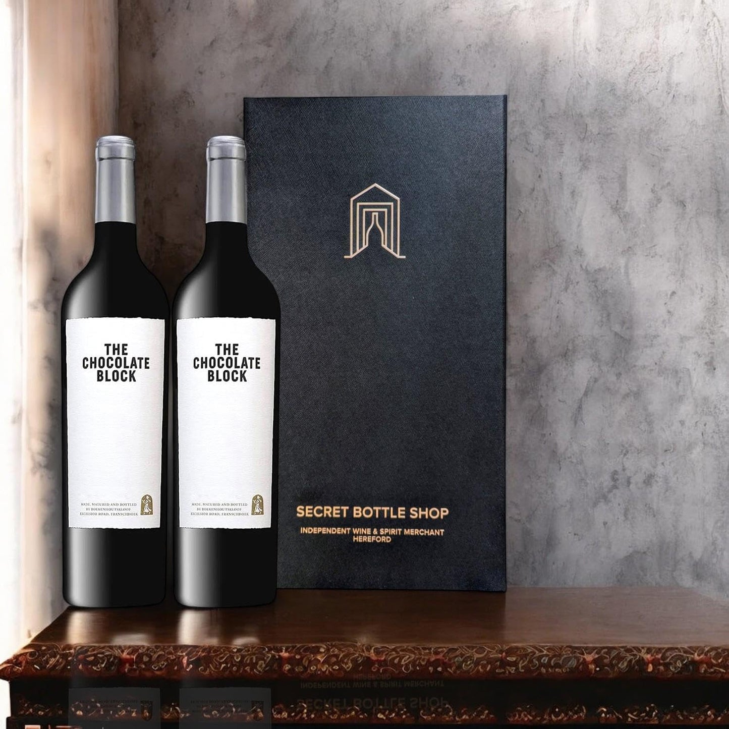 The Chocolate Block Red Wine Duo Gift Boxed 75cl