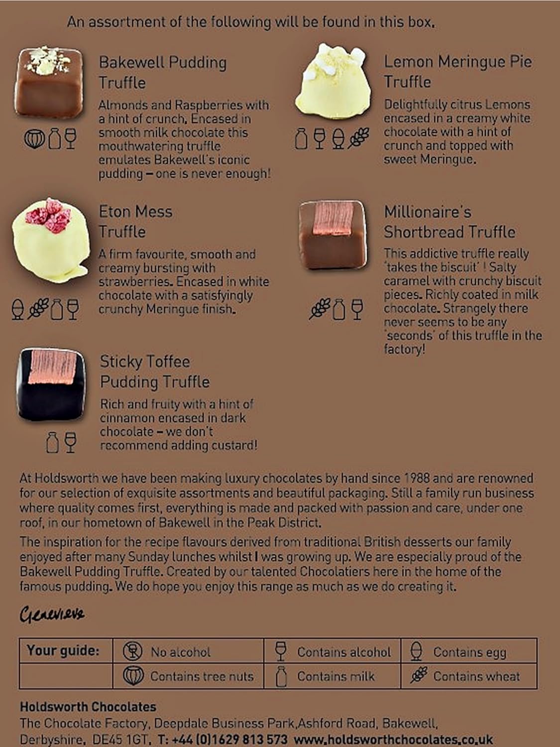 Holdsworth Chocolates - Decadent Dessert