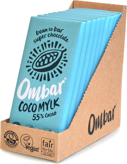 Ombar Coco Mylk (70g x 10 Bars) - Chocolate Gifts Heaven