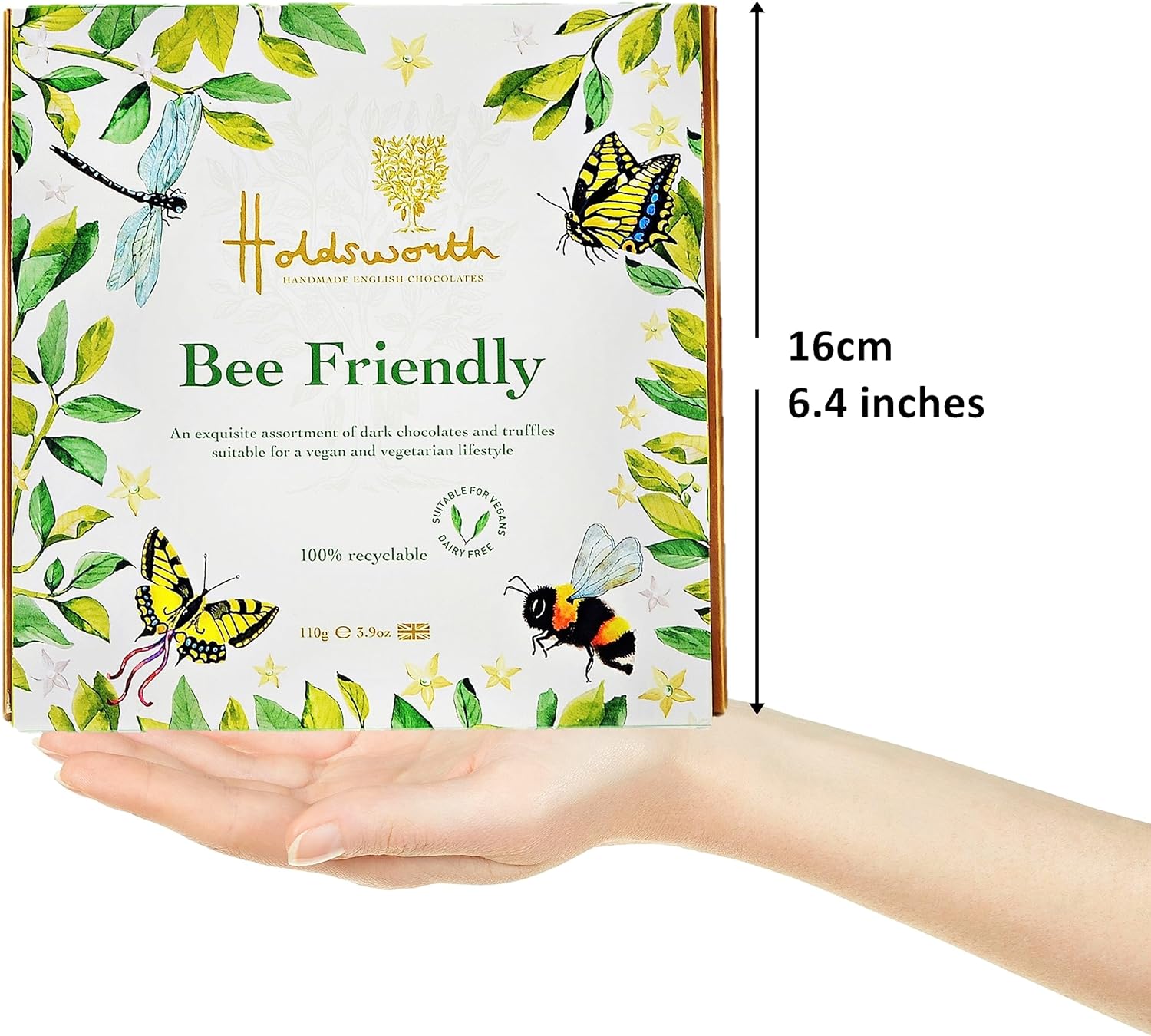 Holdsworth Chocolates Bee Friendly Gift Box - Chocolate Gifts Heaven