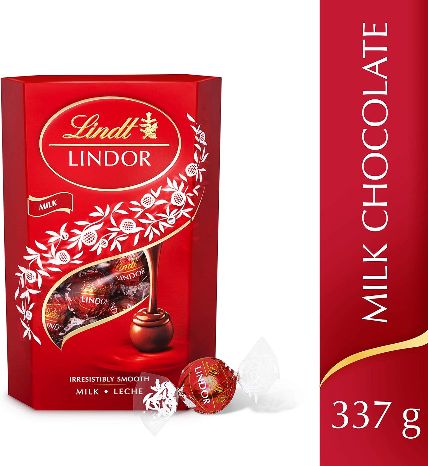 Lindt Lindor Milk Chocolate Truffles Box Large - Chocolate Gifts Heaven