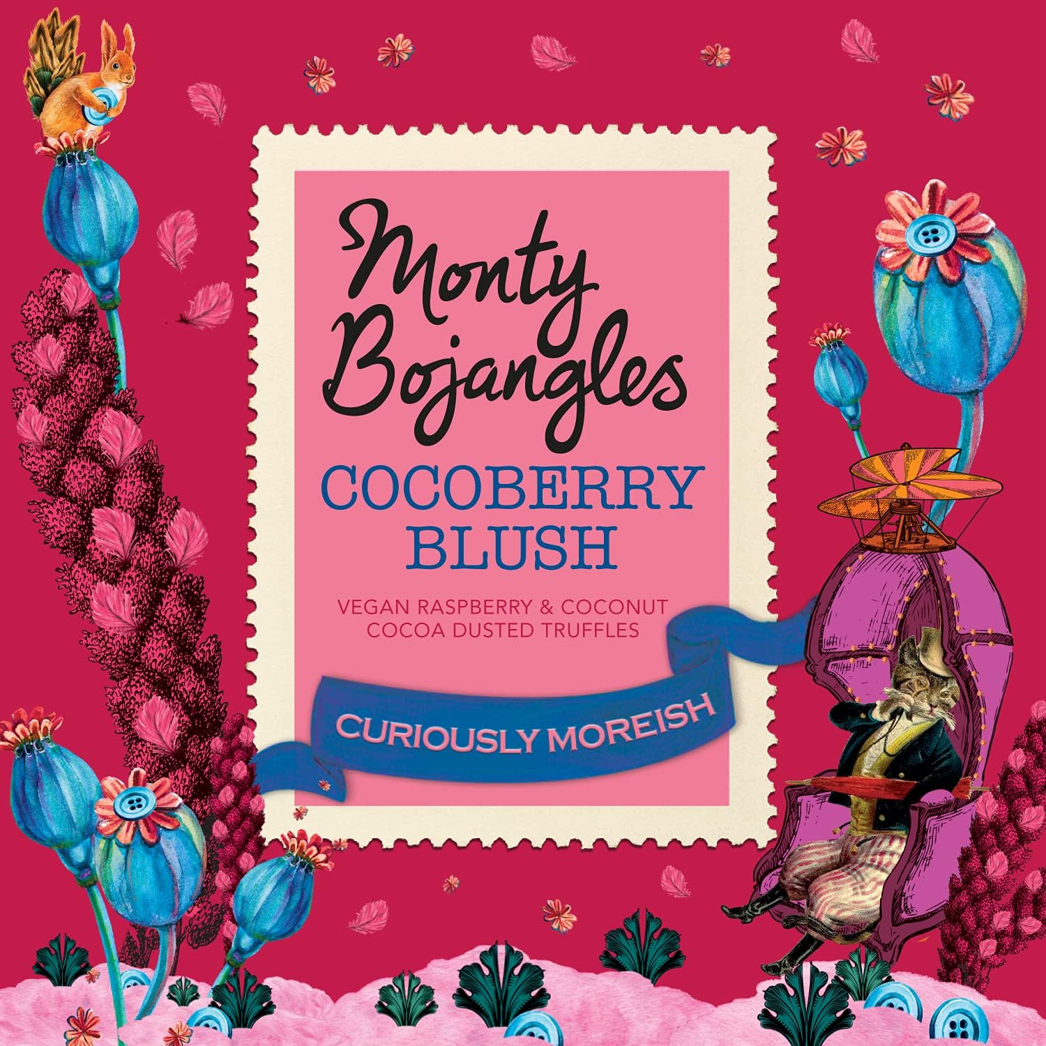 Monty Bojangles Vegan Tower | 3 Gift Boxes - Chocolate Gifts Heaven