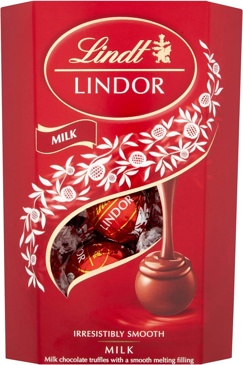 200g Lindt Lindor Milk Chocolate Truffles Box