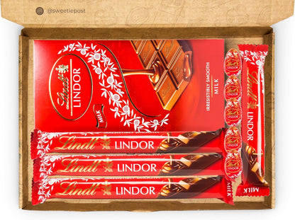 Lindt Lindor Milk Chocolate Gift Box - Chocolate Gifts Heaven