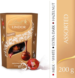 Lindt Lindor Chocolate Truffles Box - Approx 16 balls