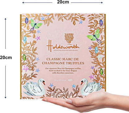 Holdsworth Chocolates Milk Chocolate Marc de Champagne Chocolate Truffles