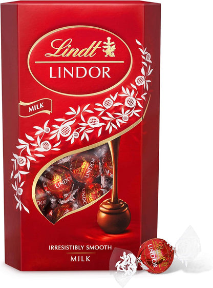 Lindt Lindor Milk Chocolate Truffles Box Extra Large - Chocolate Gifts Heaven