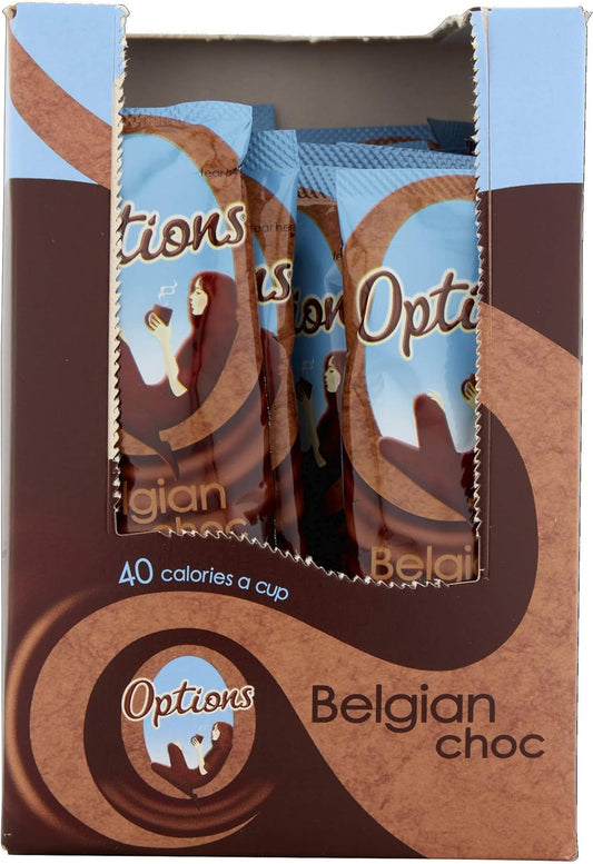 Options Belgian Chocolate Sachets - (Pack of 30 x 11g) - Chocolate Gifts Heaven