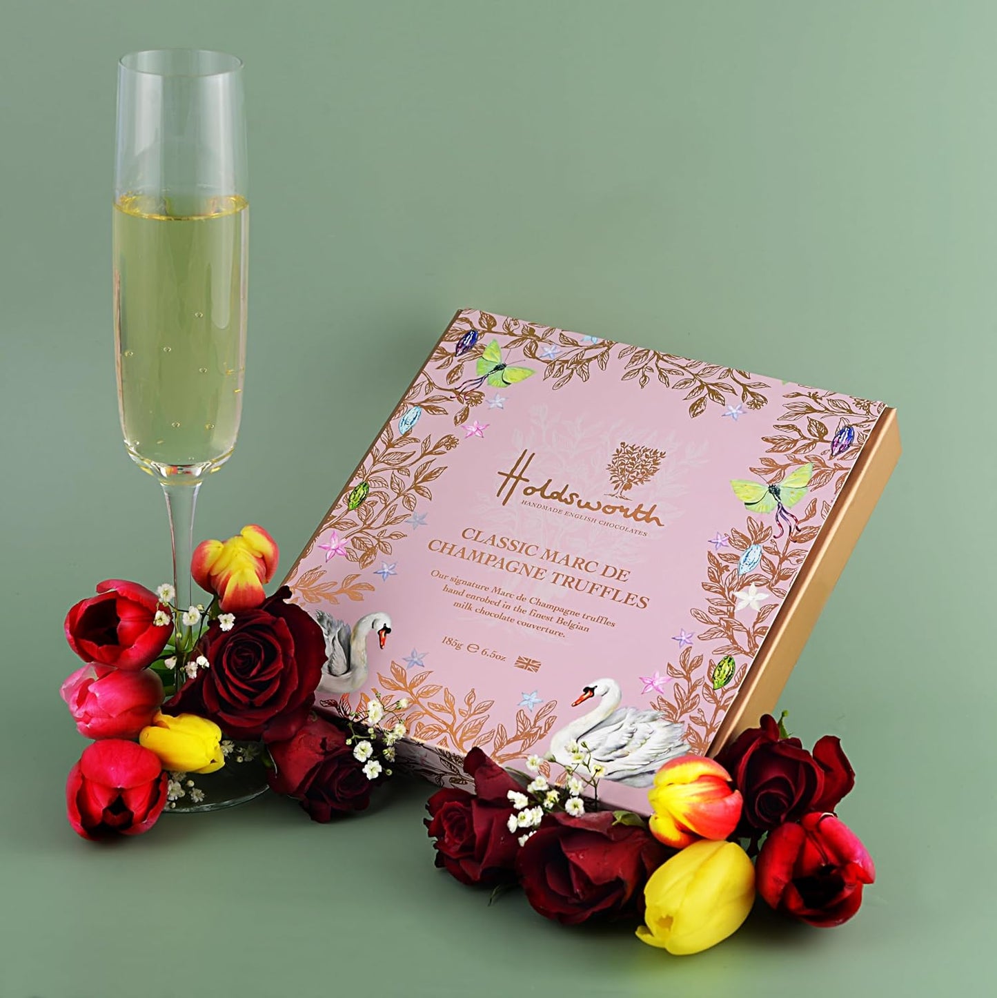 Holdsworth Chocolates Milk Chocolate Marc de Champagne Chocolate Truffles