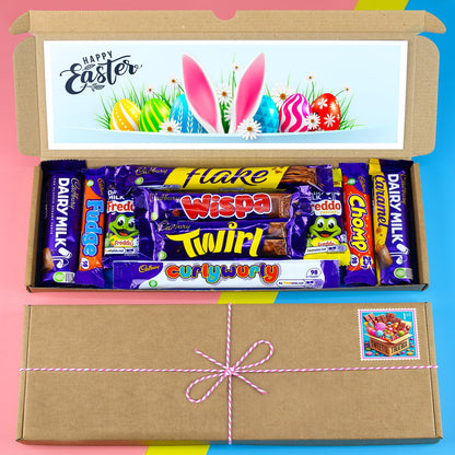 Easter Bunny Chocolate Hamper - Chocolate Gifts Heaven