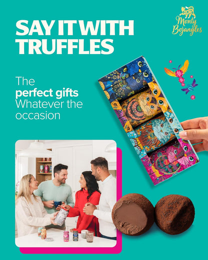 Monty Bojangles Cocoa Dusted Chocolate Truffles Kit Tin