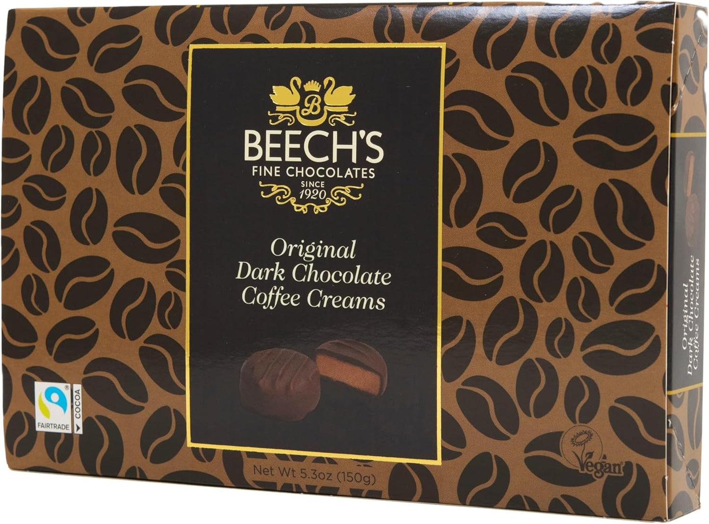 Beech's Dark Coffee Creams, 150g - Rich Chocolate Coffee Centres