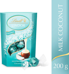 Lindt Lindor Coconut Milk Chocolate Truffles Box