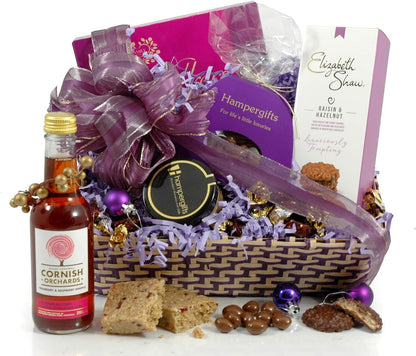 Chocolate Fruit & Nut Delight Hamper - Chocolate & Nuts Gift Basket for Friends, Family & Colleagues