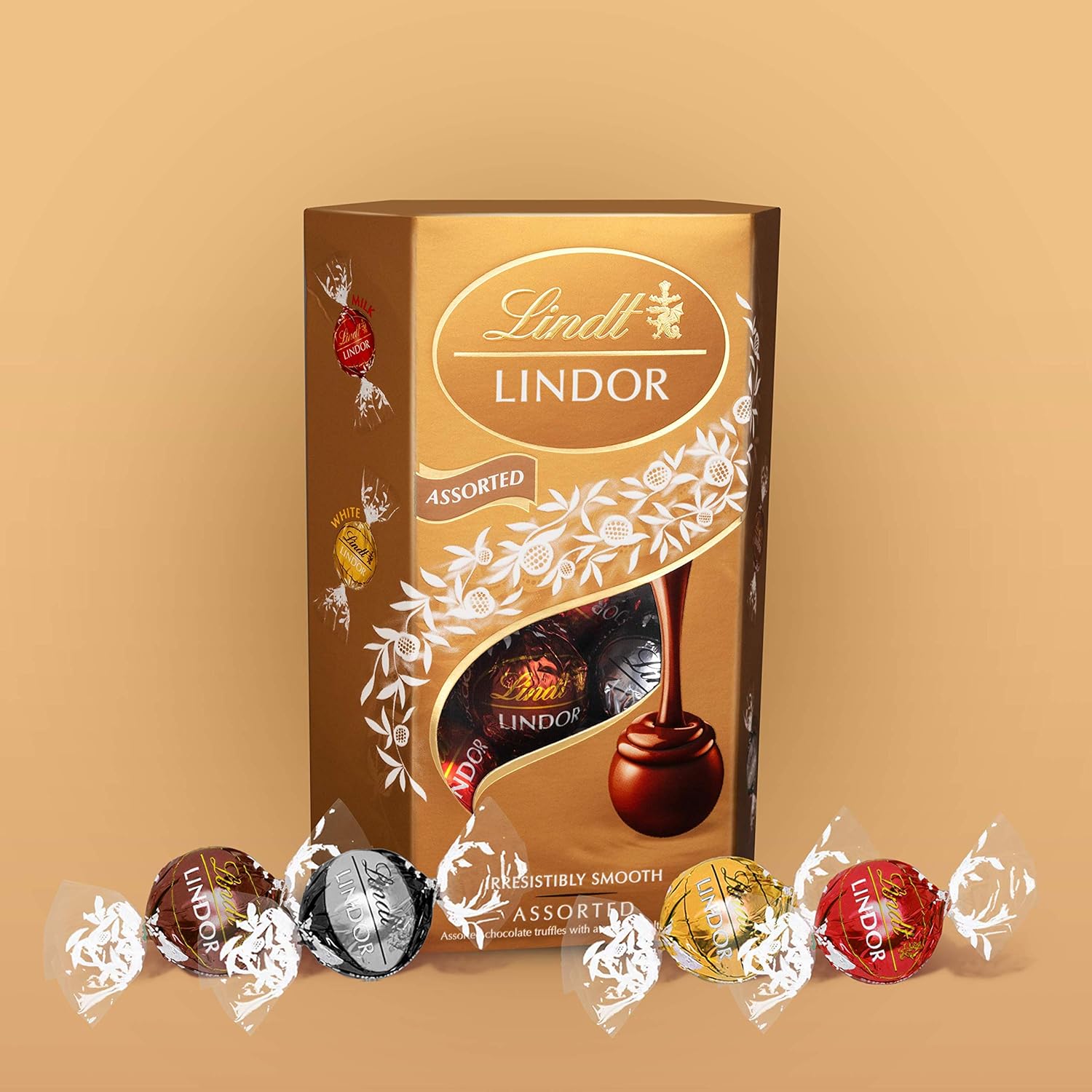 Lindt Lindor Chocolate Truffles Box - Approx 16 balls - Chocolate Gifts Heaven