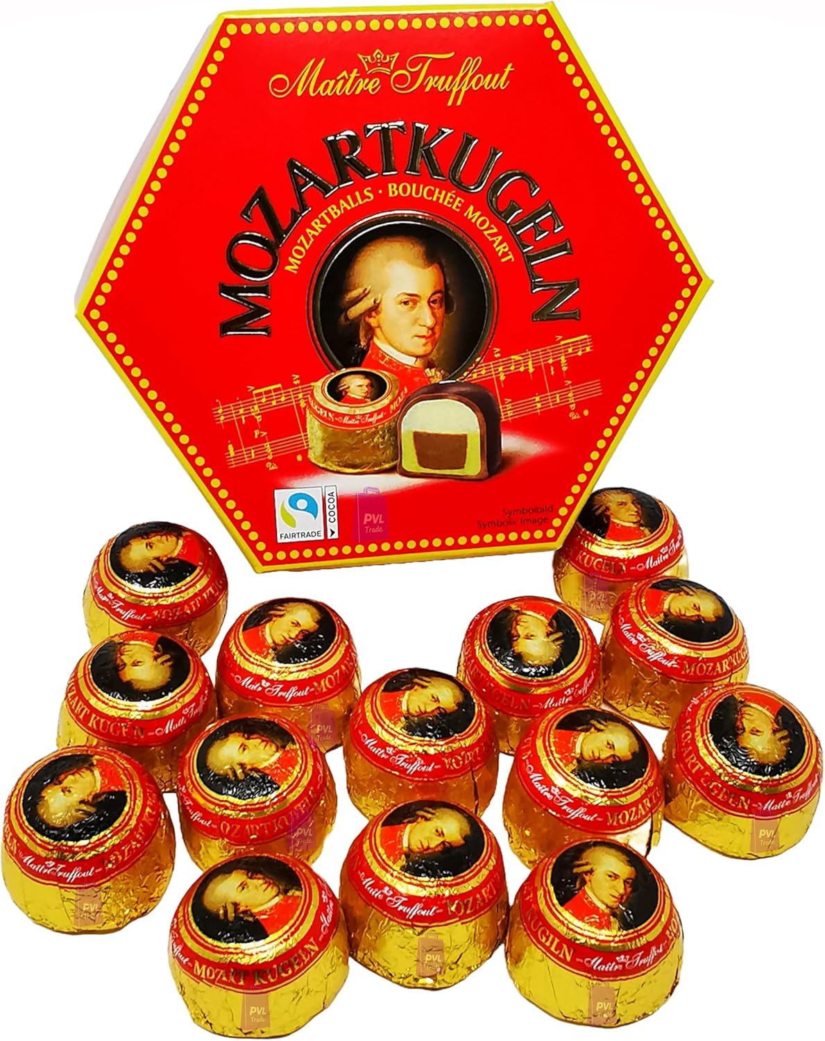 Maître Truffout Mozart balls in 300g gift box