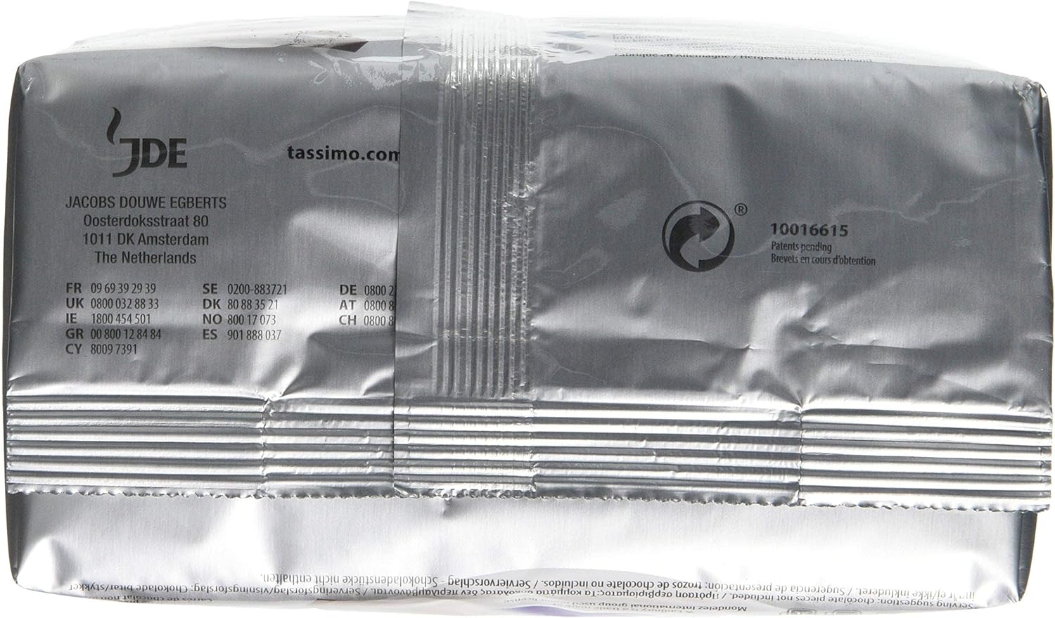 Tassimo Cadbury Hot Chocolate Pods, Pack of 8 - Chocolate Gifts Heaven