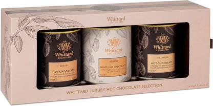 Whittard of Chelsea Hot Chocolate Selection (Pack of 3, 120g) - Chocolate Gifts Heaven