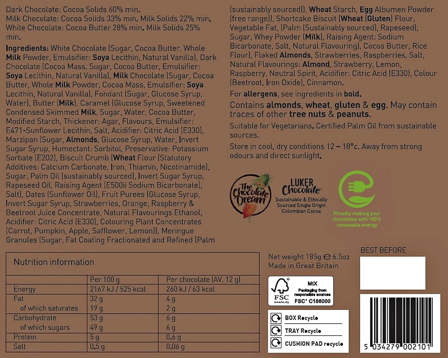 Holdsworth Chocolates - Decadent Dessert