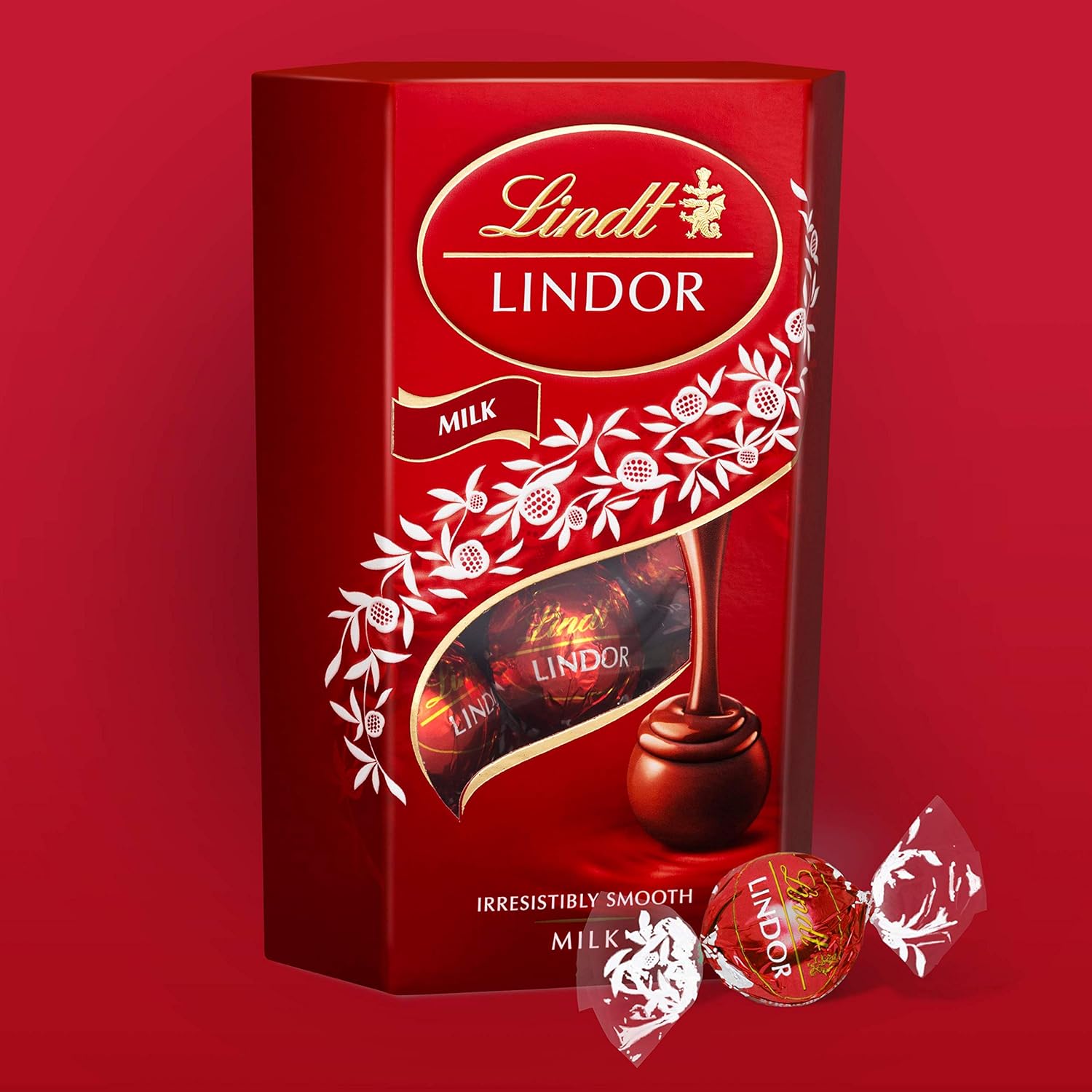 Lindt Lindor Milk Chocolate Truffles Box Large - Chocolate Gifts Heaven