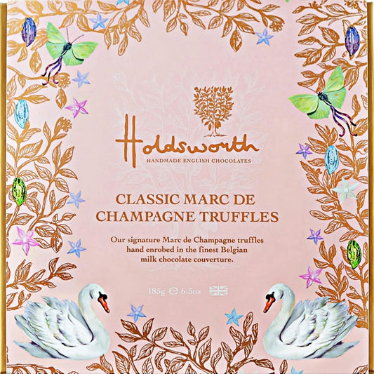Holdsworth Chocolates Milk Chocolate Marc de Champagne Chocolate Truffles