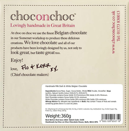 Choc on Choc Chocolate Beer Bottle & Footballs Gift Box