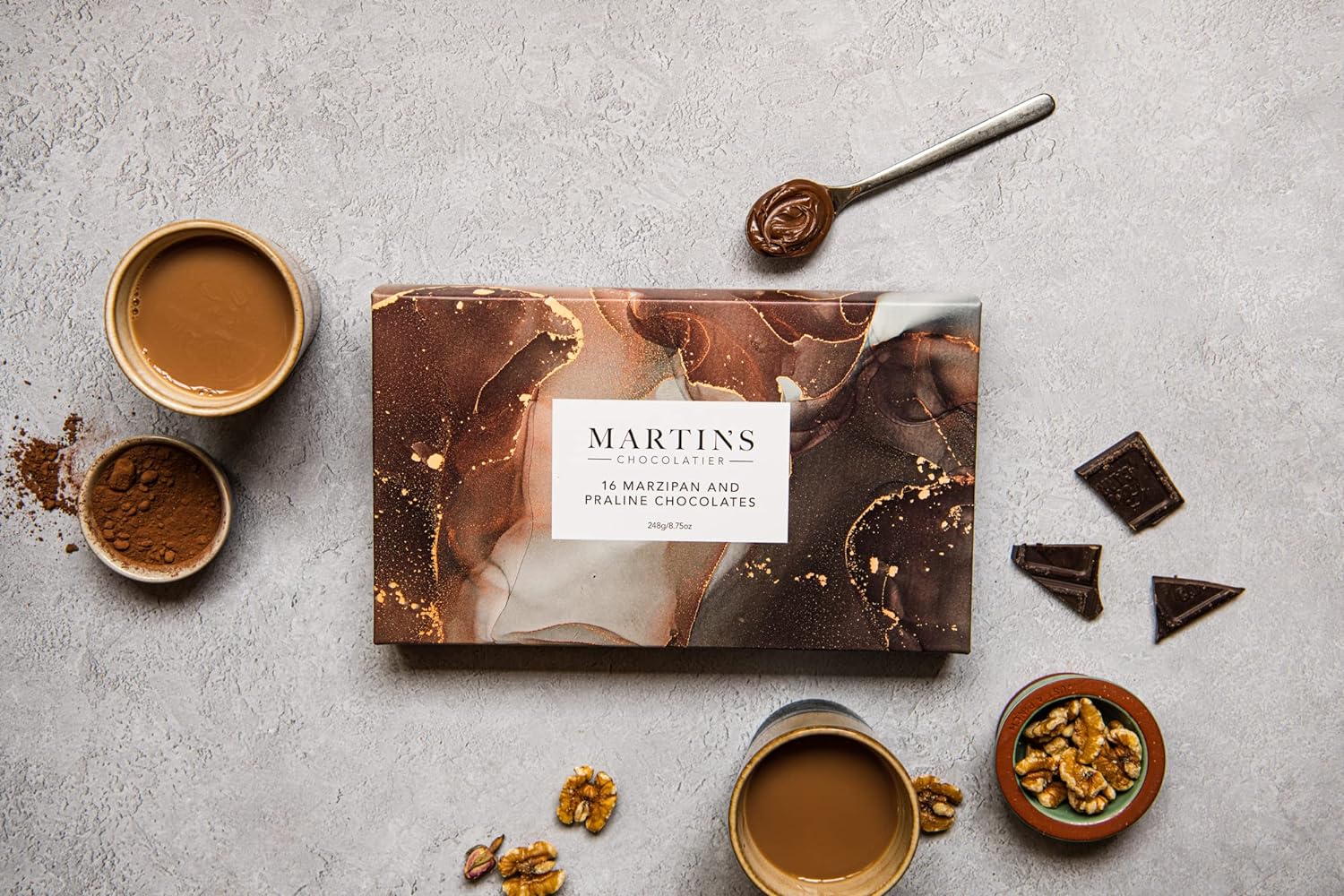 Martins Chocolatier Marzipan & Praline Collection - Chocolate Gifts Heaven