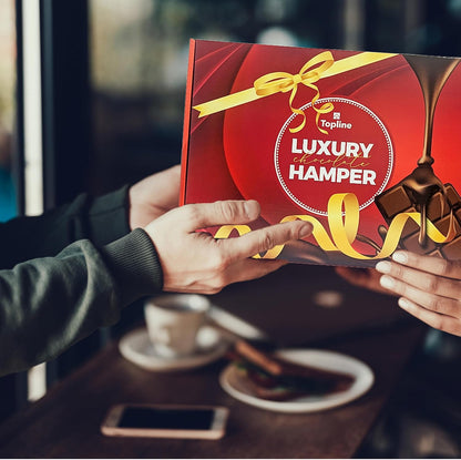 Lindt Chocolates Hamper for Birthday Gifts - Irresistible Smooth 3 x 38g Flavoured Chocolate Bars, Assorted Truffles 200g & Swiss Milk Giant Chocolate 300g Great Christmas Gifts for Women