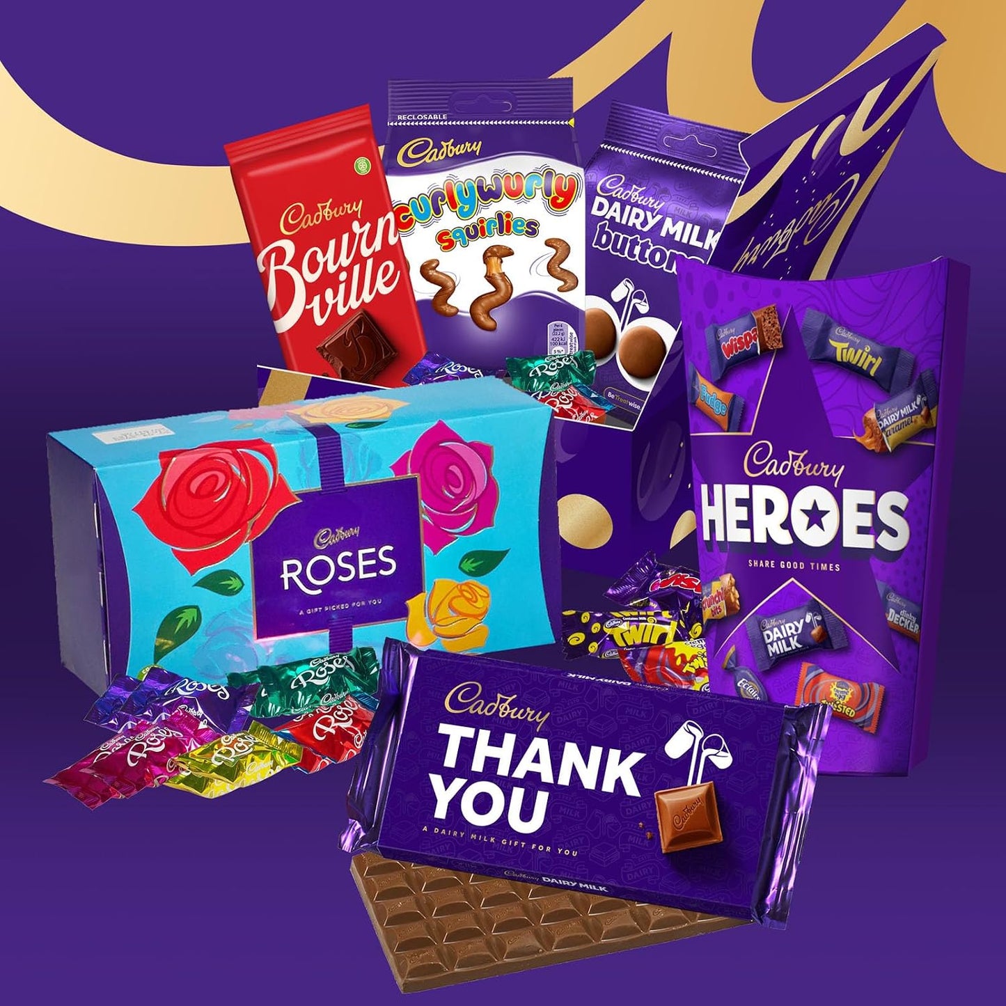 Cadbury Thank You Chocolate Gift Box