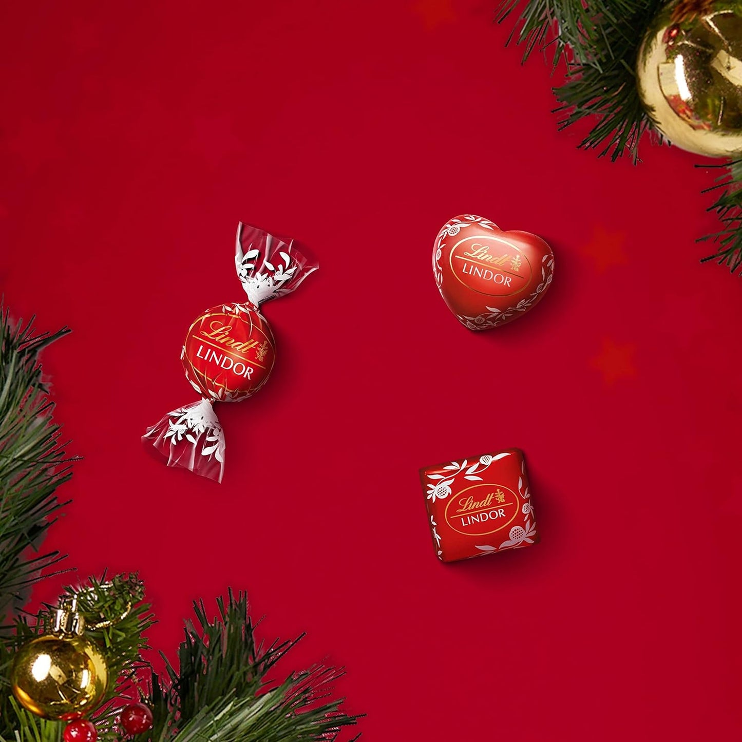 Lindt LINDOR Christmas Milk Chocolate Advent Calendar (300g). - Chocolate Gifts Heaven