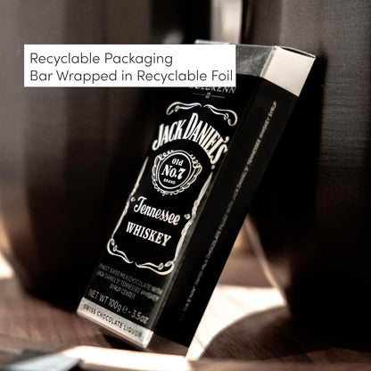 Jack Daniel's Swiss Milk Chocolate Liqueur Bars - 100g Goldkenn Chocolate