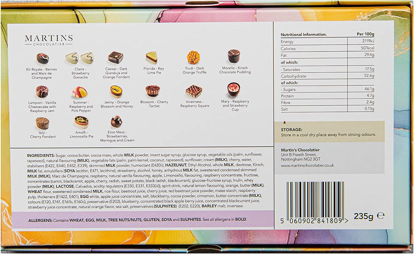 Martin’s Chocolatier Fabulously Fruity Collection - Chocolate Gifts Heaven