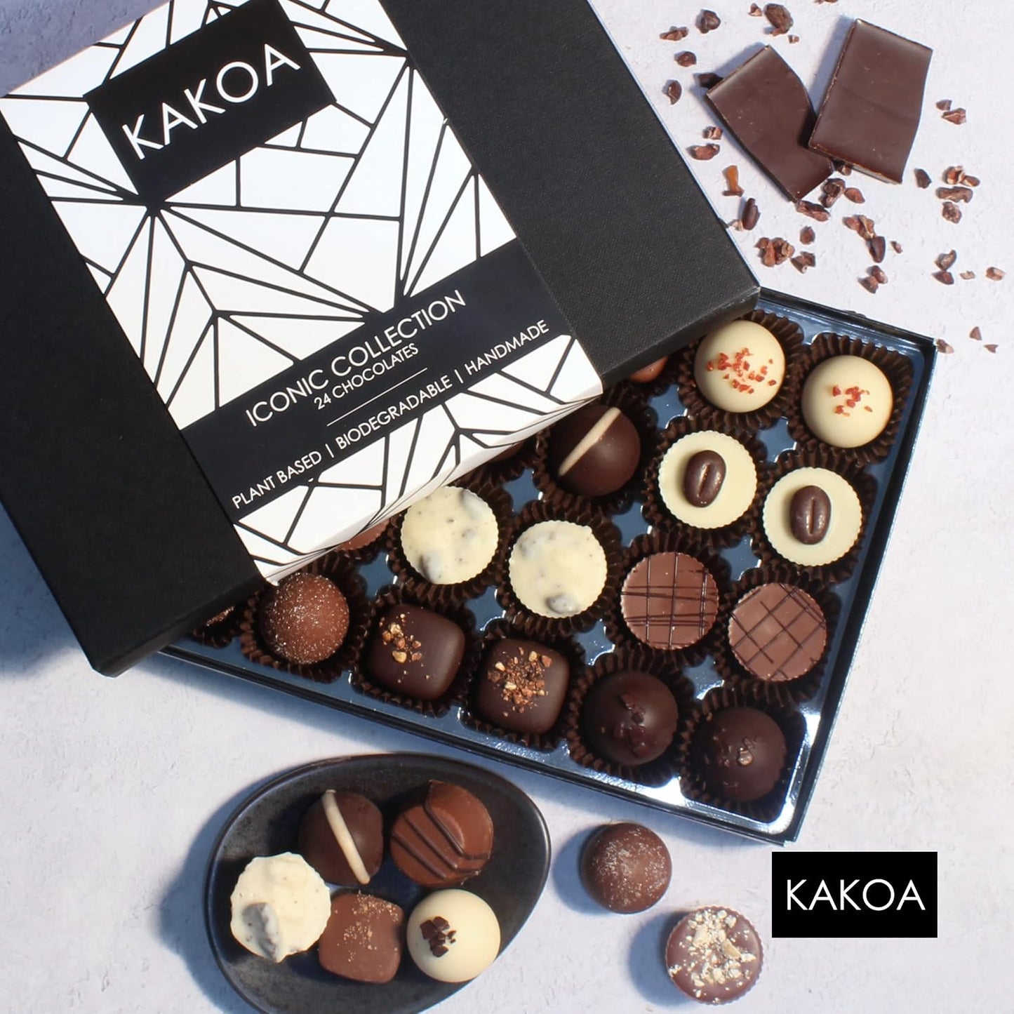 Kakoa Iconic Vegan Chocolate Selection Box