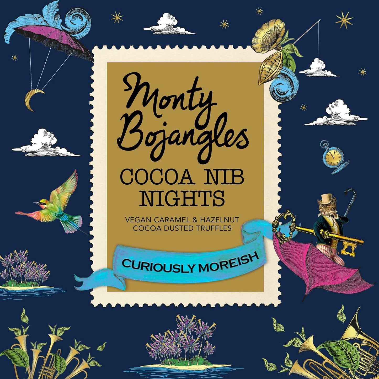 Monty Bojangles Vegan Tower | 3 Gift Boxes - Chocolate Gifts Heaven