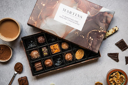 Martins Chocolatier Marzipan & Praline Collection - Chocolate Gifts Heaven