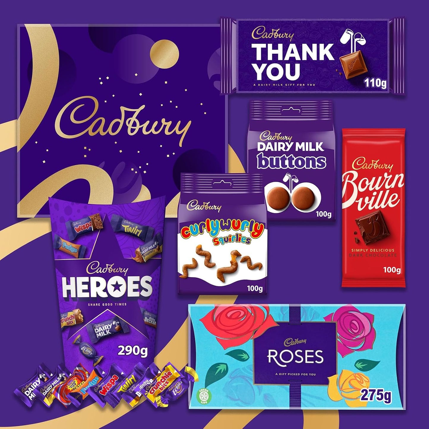 Cadbury Thank You Chocolate Gift Box
