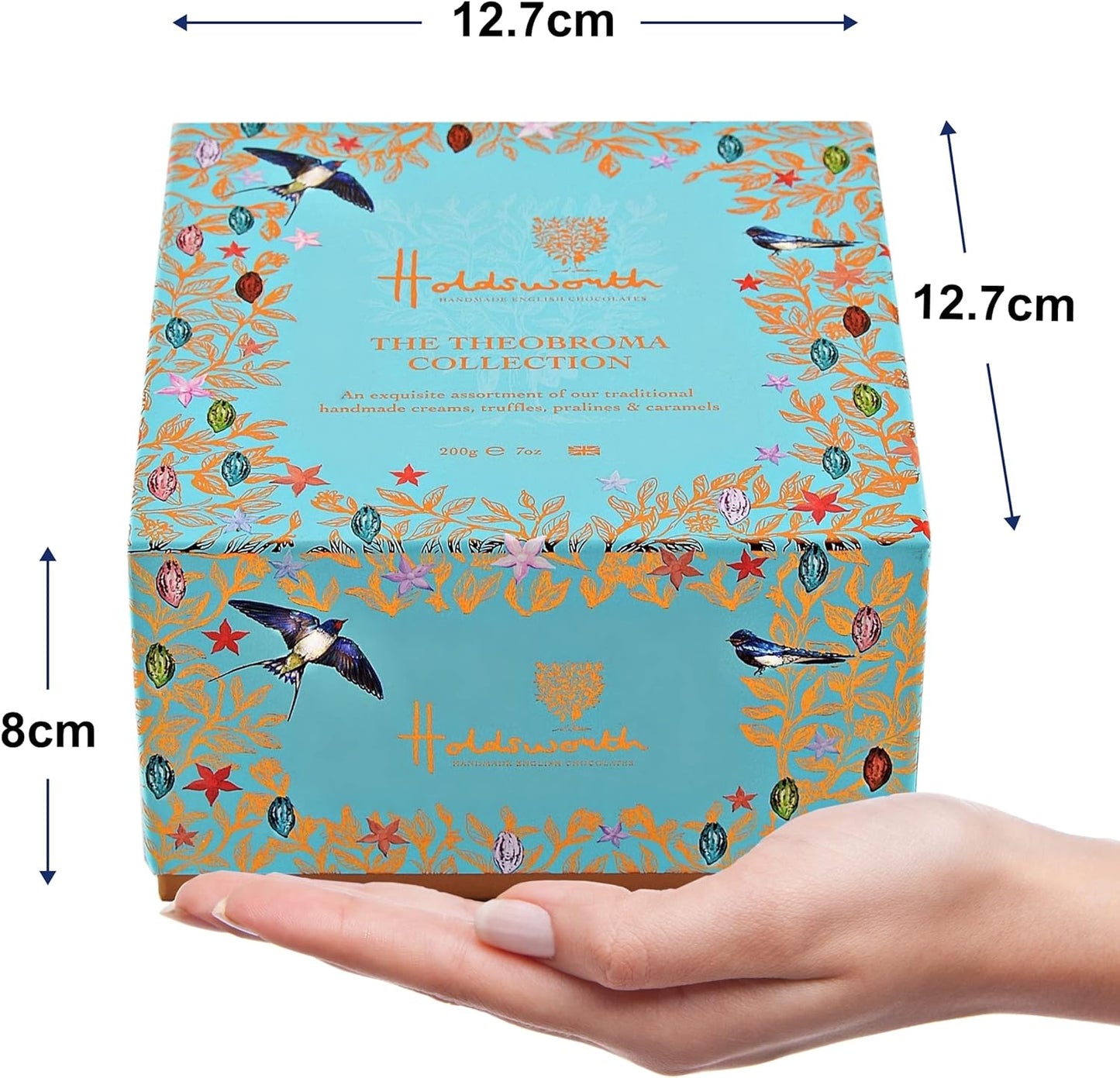 Holdsworth Theobroma Collection, 16 Luxury Chocolates Chocolate Gift Box - Chocolate Gifts Heaven