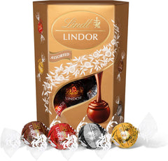 Lindt Lindor Chocolate Truffles Box - Approx 16 balls