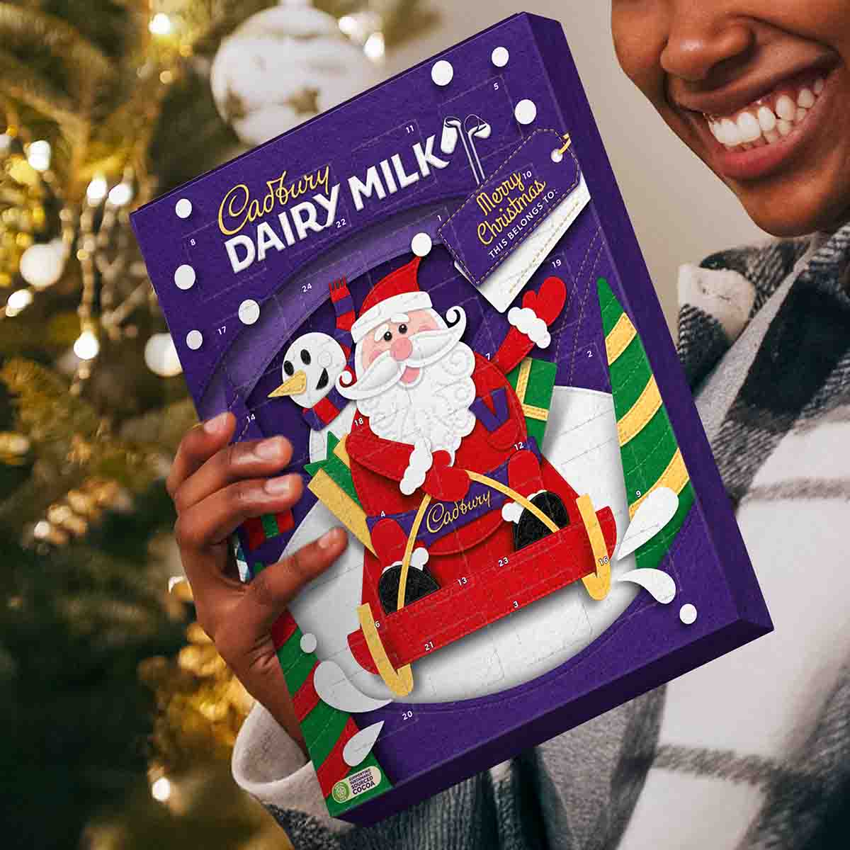 Cadbury Dairy Milk Chocolate Advent Calendar 90g