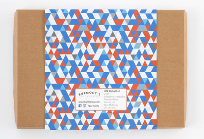 Gourmet Chocolate Pizza Slices Selection Gift Box - Three Individual Slices - Salted Caramel, Crunchy Munchy & Heavenly Honeycomb - Hamper Exclusive To Burmont's - Chocolate Gifts Heaven