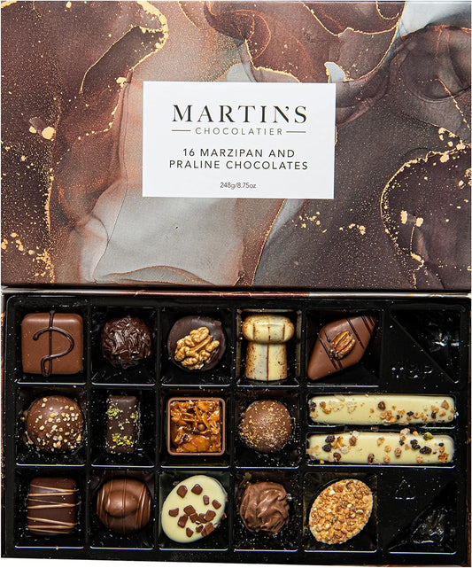 Martins Chocolatier Marzipan & Praline Collection - Chocolate Gifts Heaven