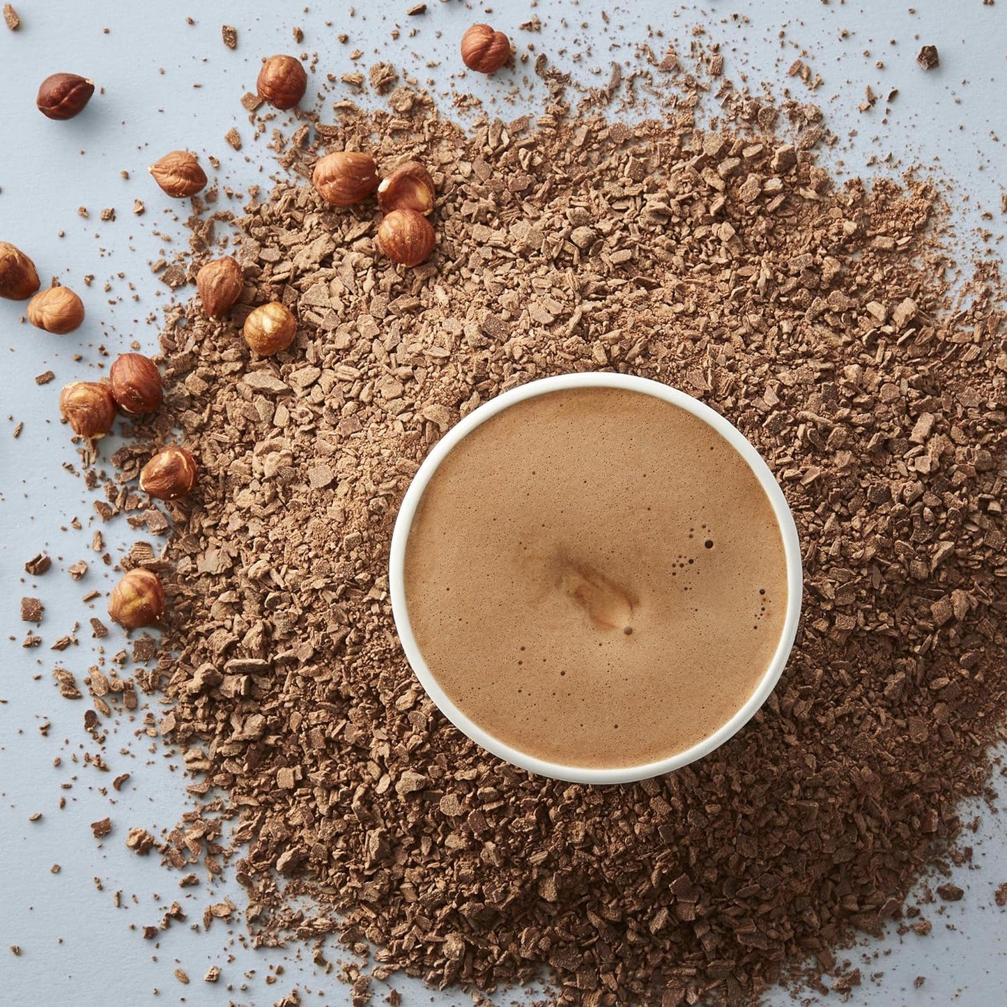 Hotel Chocolat Hazelnut Hot Chocolate (pack of 20 Single Serve Sachets) - Chocolate Gifts Heaven