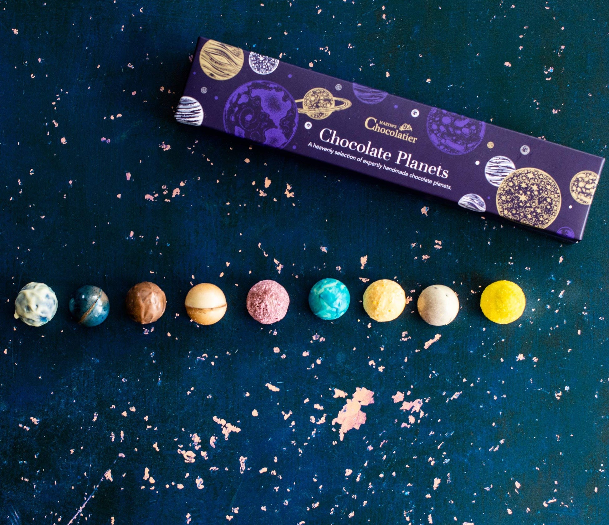 Martin’s Chocolatier Chocolate Planets - Chocolate Gifts Heaven
