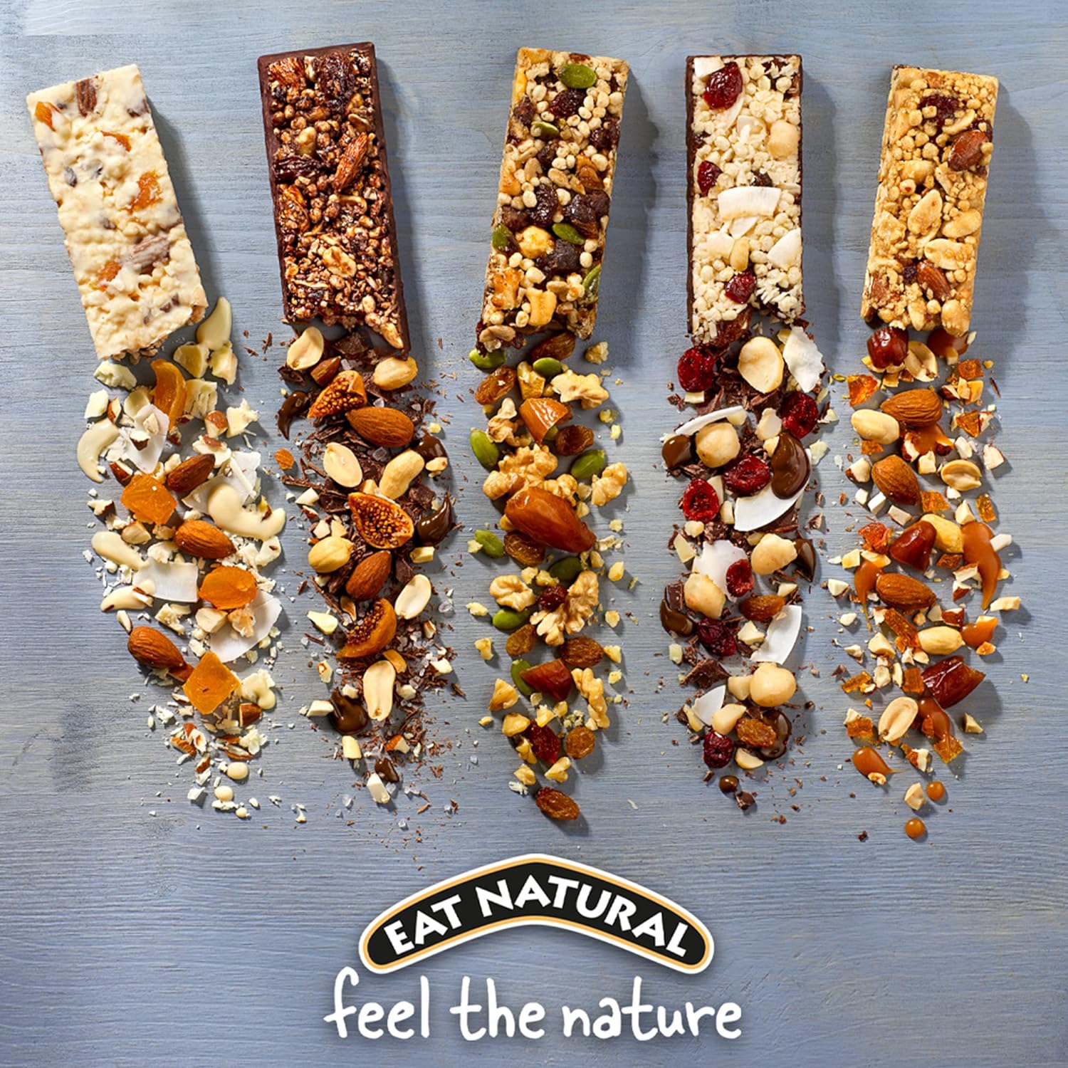 Eat Natural Bars, Gluten Free Snack Bars, Dark Chocolate with Cranberries & Macadamias, 45g (Pack of 12) - Chocolate Gifts Heaven