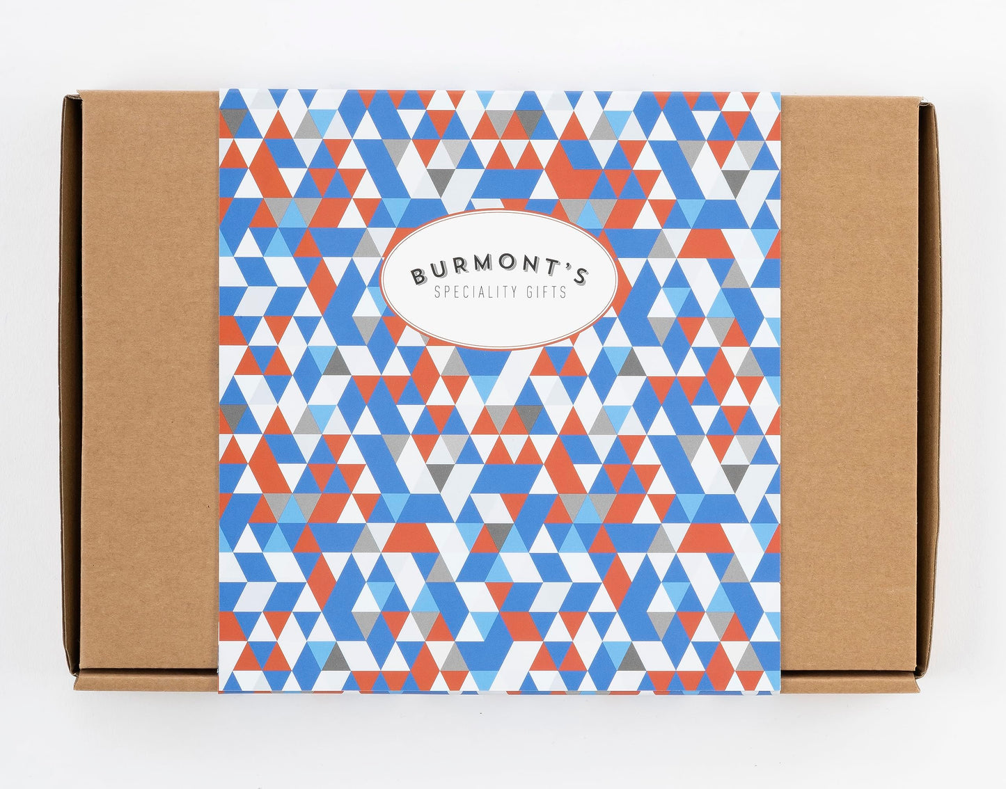 Gourmet Chocolate Pizza Slices Selection Gift Box - Three Individual Slices - Salted Caramel, Crunchy Munchy & Heavenly Honeycomb - Hamper Exclusive To Burmont's - Chocolate Gifts Heaven