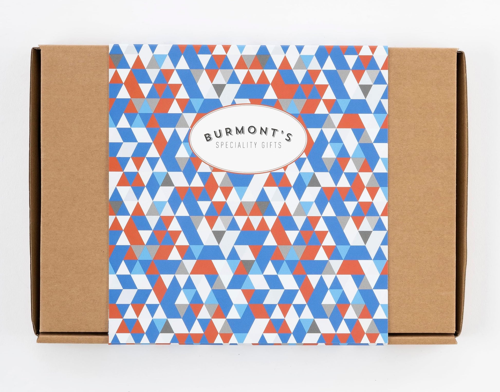 Gourmet Chocolate Pizza Slices Selection Gift Box - Three Individual Slices - Salted Caramel, Crunchy Munchy & Heavenly Honeycomb - Hamper Exclusive To Burmont's - Chocolate Gifts Heaven